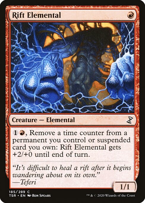 Time Spiral Remastered - 185 - Rift Elemental - Common - R - Non-foil