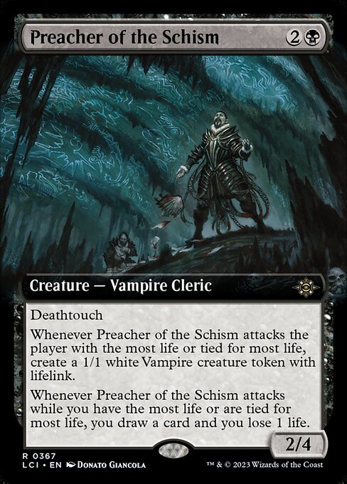 The Lost Caverns of Ixalan - 367 - Preacher of the Schism - Rare - B - Non-foil