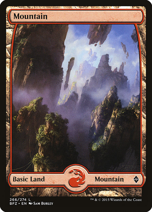 Battle for Zendikar - 266 - Mountain - Common - C - Non-foil