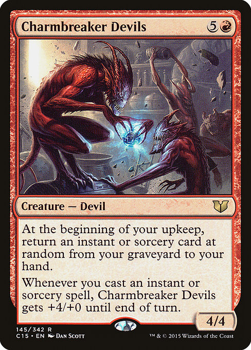 Commander 2015 - 145 - Charmbreaker Devils - Rare - R - Non-foil