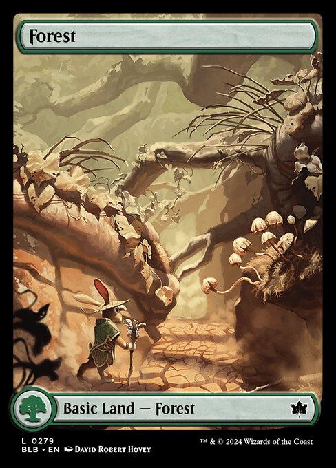 Bloomburrow - 279 - Forest - Common - C - Foil