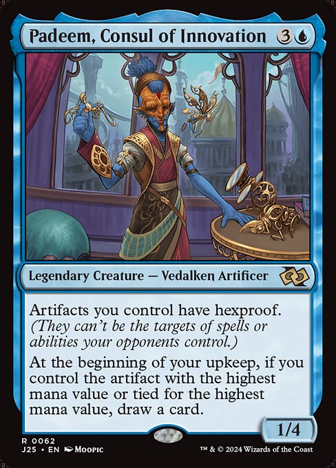 Foundations Jumpstart - 62 - Padeem, Consul of Innovation - Rare - U - Non-foil