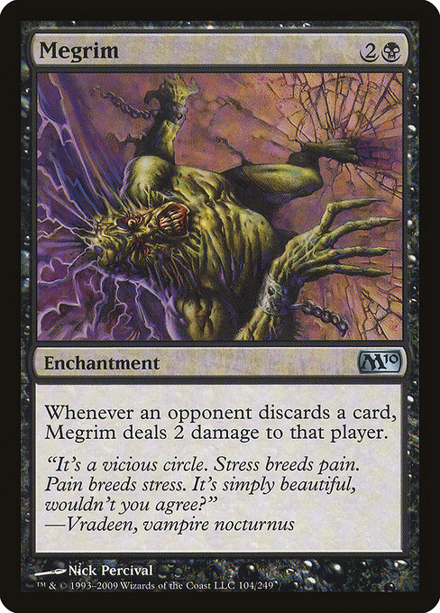 Magic 2010 - 104 - Megrim - Uncommon - B - Non-foil