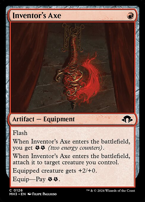 Modern Horizons 3 - 126 - Inventor's Axe - Common - R - Non-foil