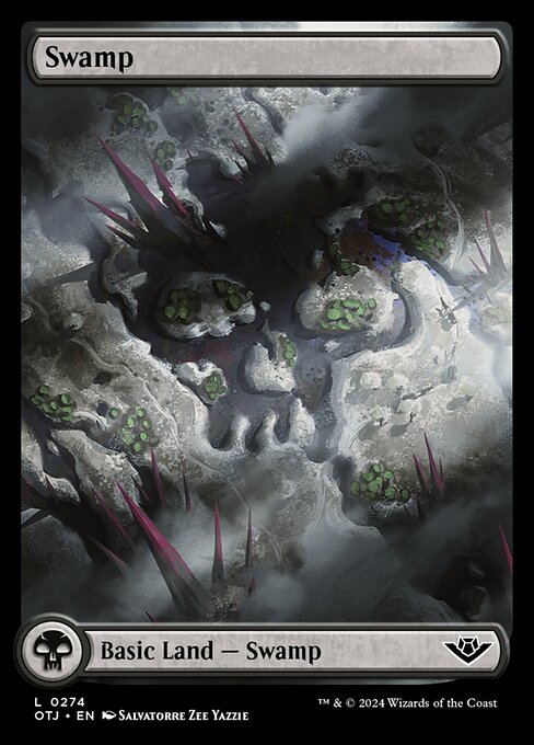 Outlaws of Thunder Junction - 274 - Swamp - Common - C - Non-foil