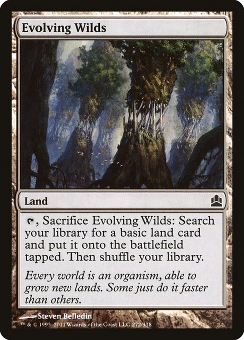 Commander 2011 - 272 - Evolving Wilds - Common - C - Non-foil