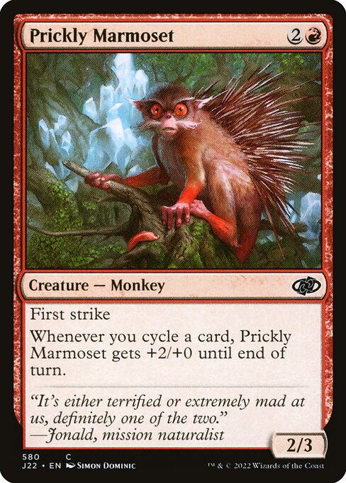Jumpstart 2022 - 580 - Prickly Marmoset - Common - R - Non-foil