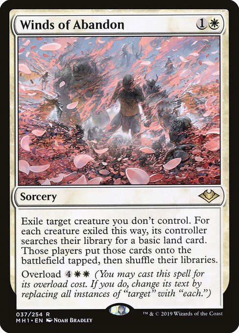 Modern Horizons - 37 - Winds of Abandon - Rare - W - Non-foil