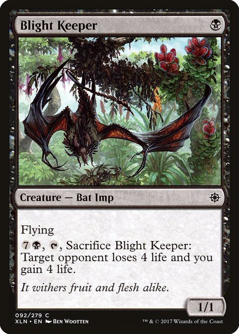 Ixalan - 92 - Blight Keeper - Common - B - Non-foil