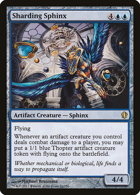 Commander 2013 - 56 - Sharding Sphinx - Rare - U - Non-foil