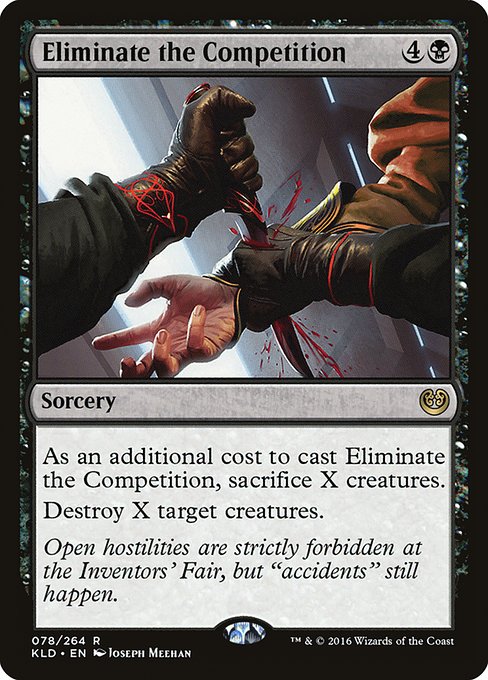 Kaladesh - 78 - Eliminate the Competition - Rare - B - Non-foil