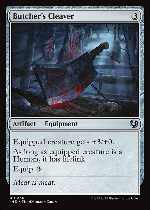 Innistrad Remastered - 256 - Butcher's Cleaver - Uncommon - C - Non-foil