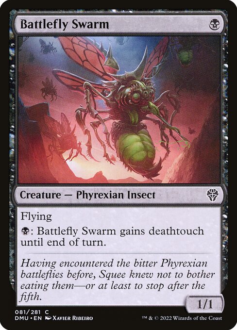 Dominaria United - 81 - Battlefly Swarm - Common - B - Non-foil