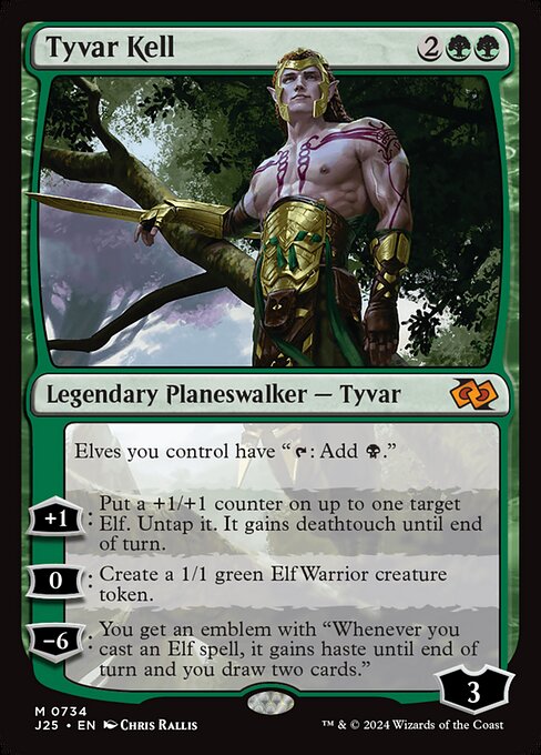 Foundations Jumpstart - 734 - Tyvar Kell - Mythic - G - Non-foil