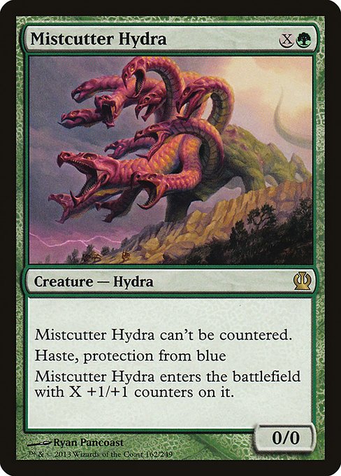 Theros - 162 - Mistcutter Hydra - Rare - G - Non-foil