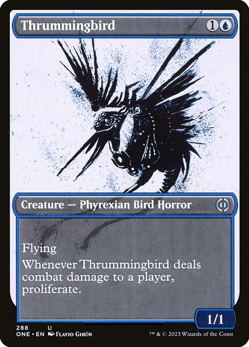 Phyrexia: All Will Be One - 288 - Thrummingbird - Uncommon - U - Non-foil
