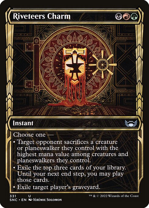 Streets of New Capenna - 331 - Riveteers Charm - Uncommon - Multi - Non-foil