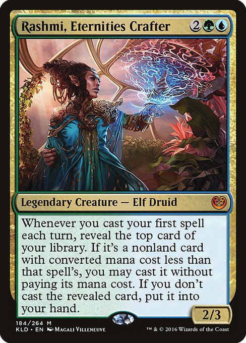 Kaladesh - 184 - Rashmi, Eternities Crafter - Mythic - UG - Non-foil