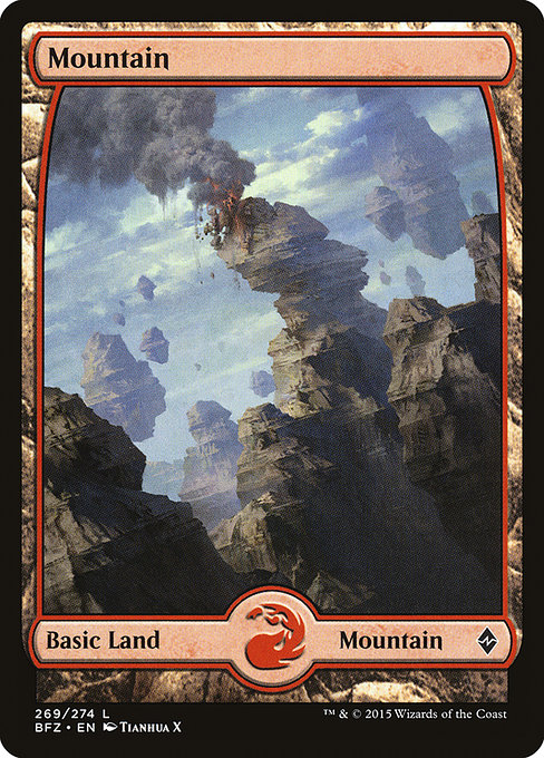 Battle for Zendikar - 269 - Mountain - Common - C - Foil