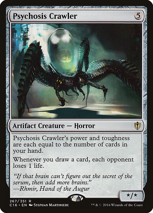 Commander 2016 - 267 - Psychosis Crawler - Rare - C - Non-foil
