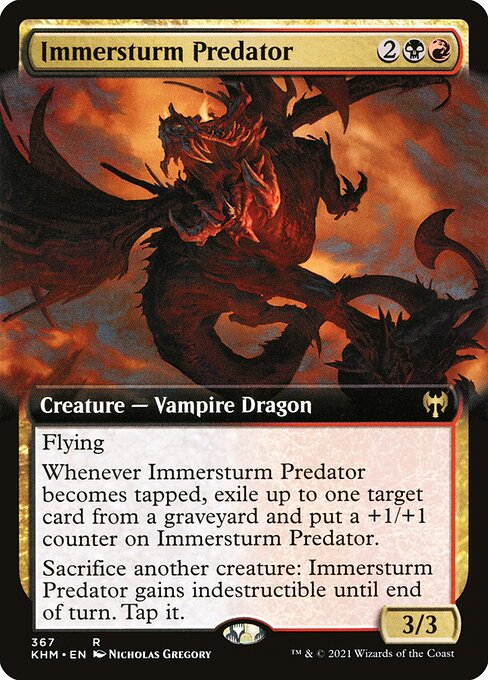 Kaldheim - 367 - Immersturm Predator - Rare - BR - Foil