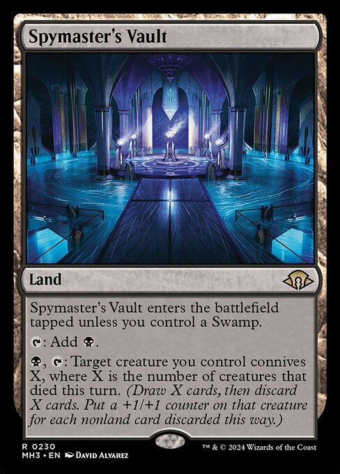 Modern Horizons 3 - 230 - Spymaster's Vault - Rare - C - Non-foil