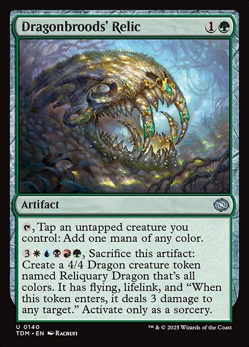 Tarkir: Dragonstorm - 140 - Dragonbroods' Relic - Uncommon - G - Non-foil