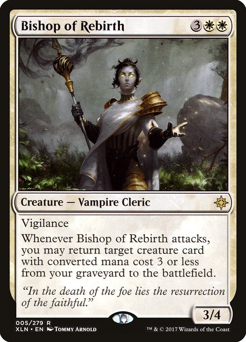 Ixalan - 5 - Bishop of Rebirth - Rare - W - Foil