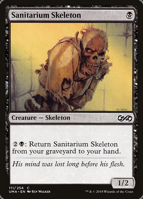 Ultimate Masters - 111 - Sanitarium Skeleton - Common - B - Non-foil