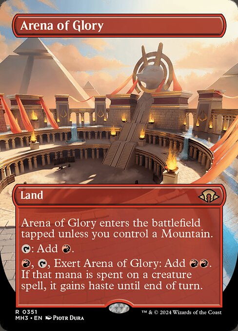 Modern Horizons 3 - 351 - Arena of Glory - Rare - C - Foil