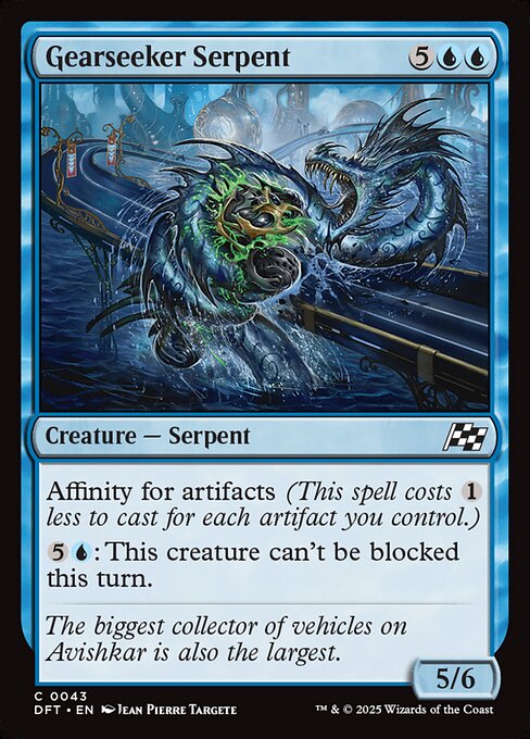 Aetherdrift - 43 - Gearseeker Serpent - Common - U - Non-foil