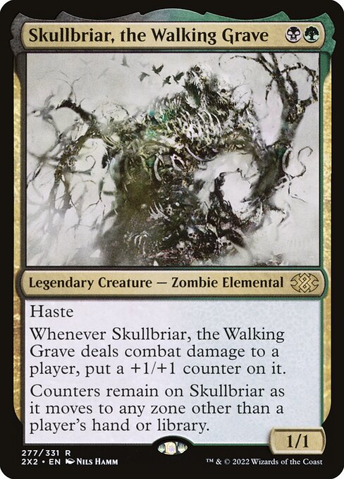 Double Masters 2022 - 277 - Skullbriar, the Walking Grave - Rare - BG - Non-foil