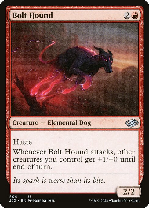 Jumpstart 2022 - 504 - Bolt Hound - Uncommon - R - Non-foil