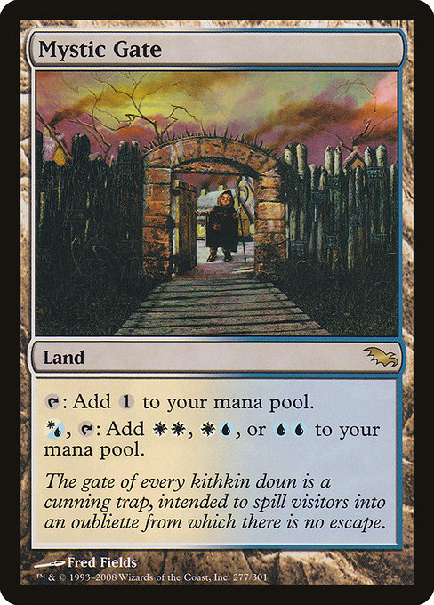 Shadowmoor - 277 - Mystic Gate - Rare - C - Non-foil