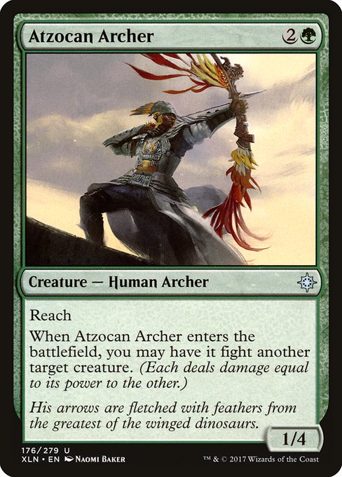 Ixalan - 176 - Atzocan Archer - Uncommon - G - Non-foil