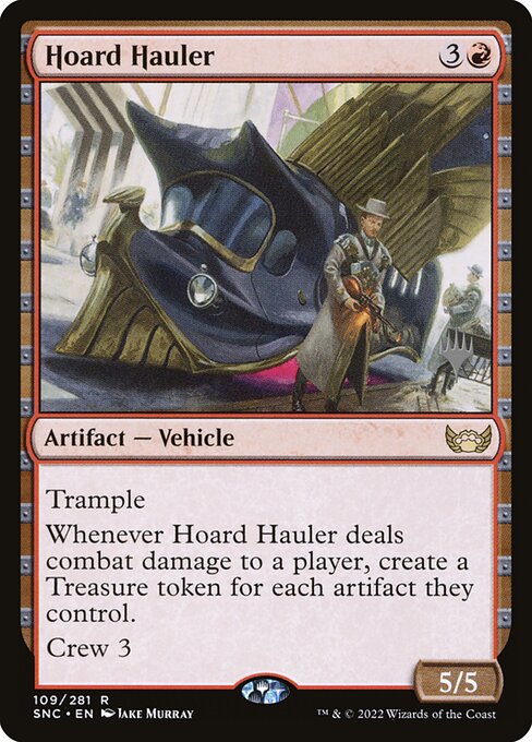 Streets of New Capenna Promos - 109p - Hoard Hauler - Rare - R - Foil - Promo