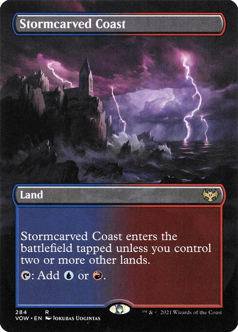 Innistrad: Crimson Vow - 284 - Stormcarved Coast - Rare - C - Non-foil