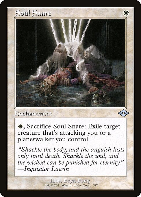 Modern Horizons 2 - 387 - Soul Snare - Uncommon - W - Non-foil
