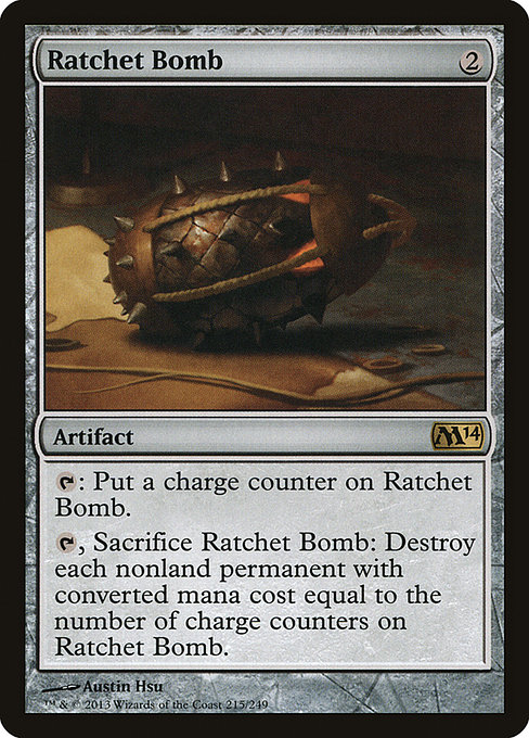 Magic 2014 - 215 - Ratchet Bomb - Rare - C - Non-foil