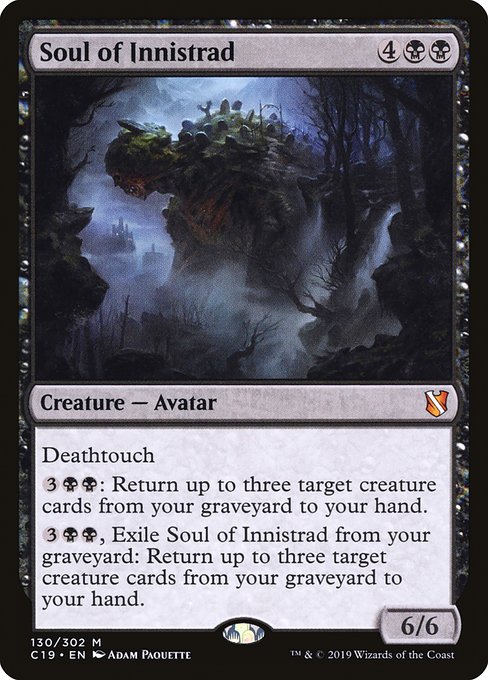 Commander 2019 - 130 - Soul of Innistrad - Mythic - B - Non-foil