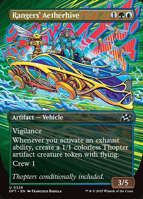 Aetherdrift - 326 - Rangers' Aetherhive - Uncommon - UG - Non-foil