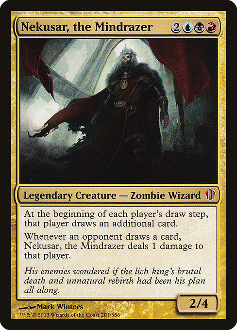 Commander 2013 - 201 - Nekusar, the Mindrazer - Mythic - Multi - Non-foil
