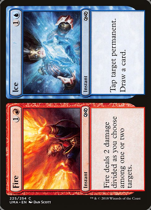 Ultimate Masters - 225 - Fire // Ice - Common - UR - Non-foil
