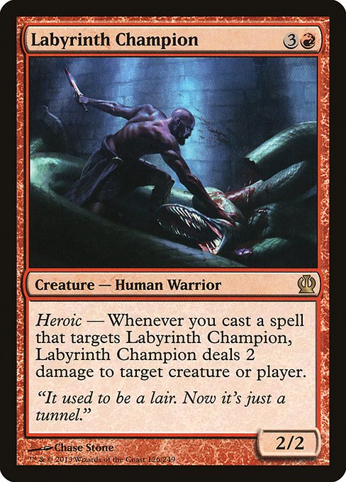 Theros - 126 - Labyrinth Champion - Rare - R - Non-foil