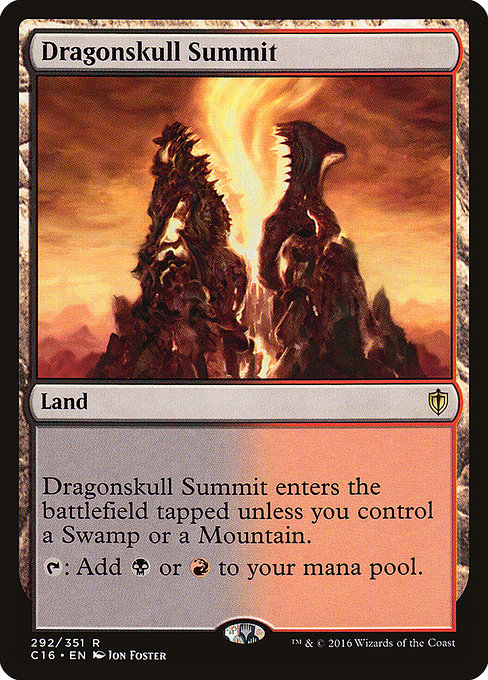 Commander 2016 - 292 - Dragonskull Summit - Rare - C - Non-foil