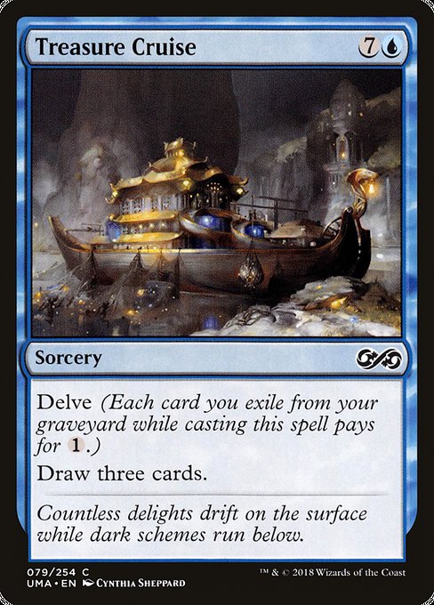 Ultimate Masters - 79 - Treasure Cruise - Common - U - Non-foil