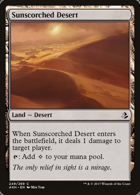 Amonkhet - 249 - Sunscorched Desert - Common - C - Non-foil
