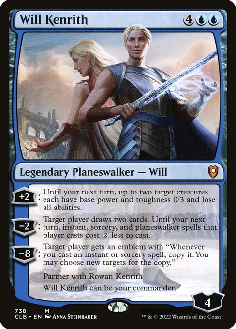 Commander Legends: Battle for Baldur's Gate - 738 - Will Kenrith - Mythic - U - Non-foil