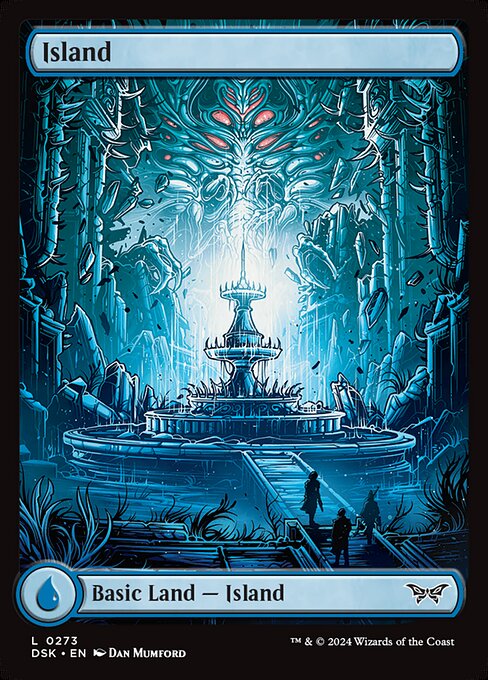 Duskmourn: House of Horror - 273 - Island - Common - C - Foil