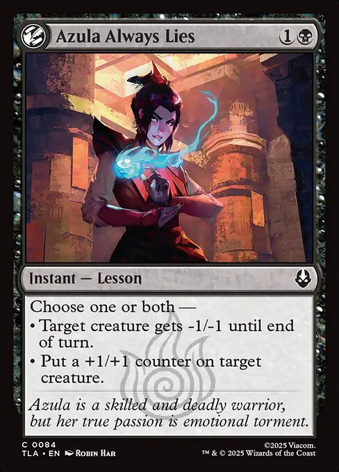 Avatar: The Last Airbender - 84 - Azula Always Lies - Common - B - Non-foil